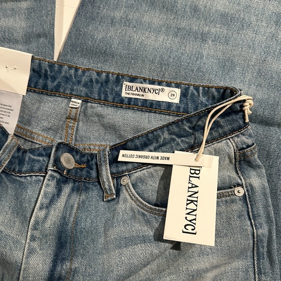 BLANK NYC The Franklin Ribcage Wide Leg Jeans - Picture 5 of 13